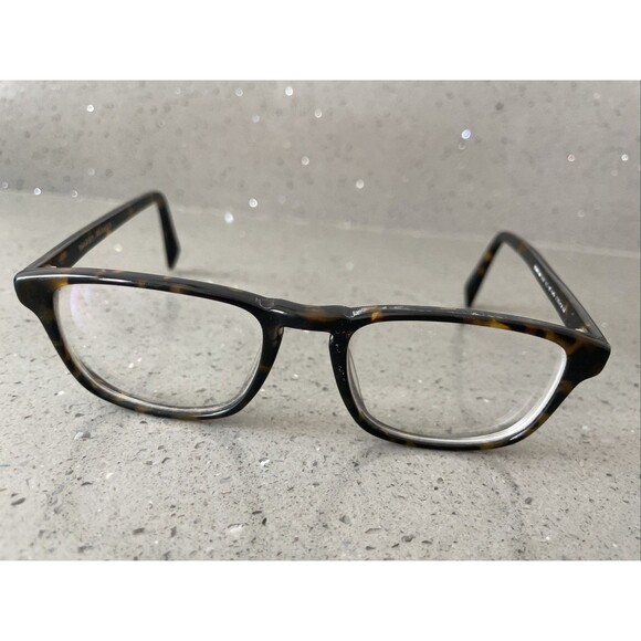 Warby Parker Glasses Bensen 200 Tortoise Shell 52-19-145 Frames Only main image 10